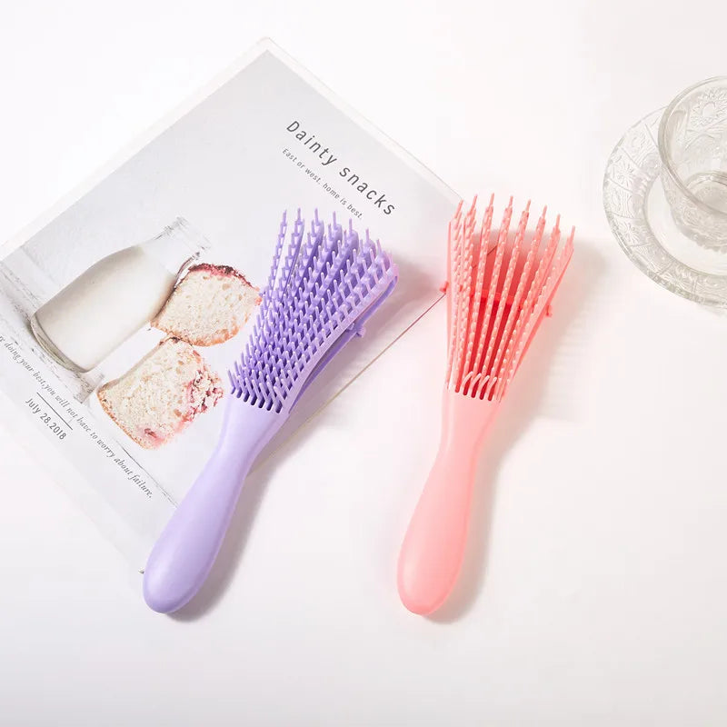 Brosse Démêlante &amp; Massage du Cuir Chevelu