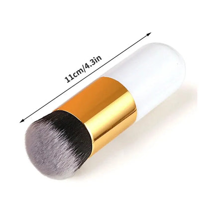 Pinceau Fond de Teint Compact – Fini Lisse &amp; Naturel