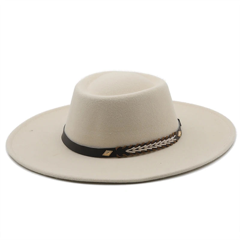 men's hats hats for women british cup hat Caps Women's cowboy luxury elegant country Panama fedora jazz chapéu cowgirl domo hat