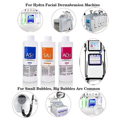 Sérums Aqua Peel Professionnels – Nettoyage Profond &amp; Éclat (Kit 3x400ml)