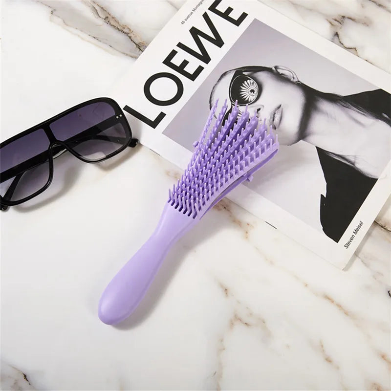 Brosse Démêlante &amp; Massage du Cuir Chevelu