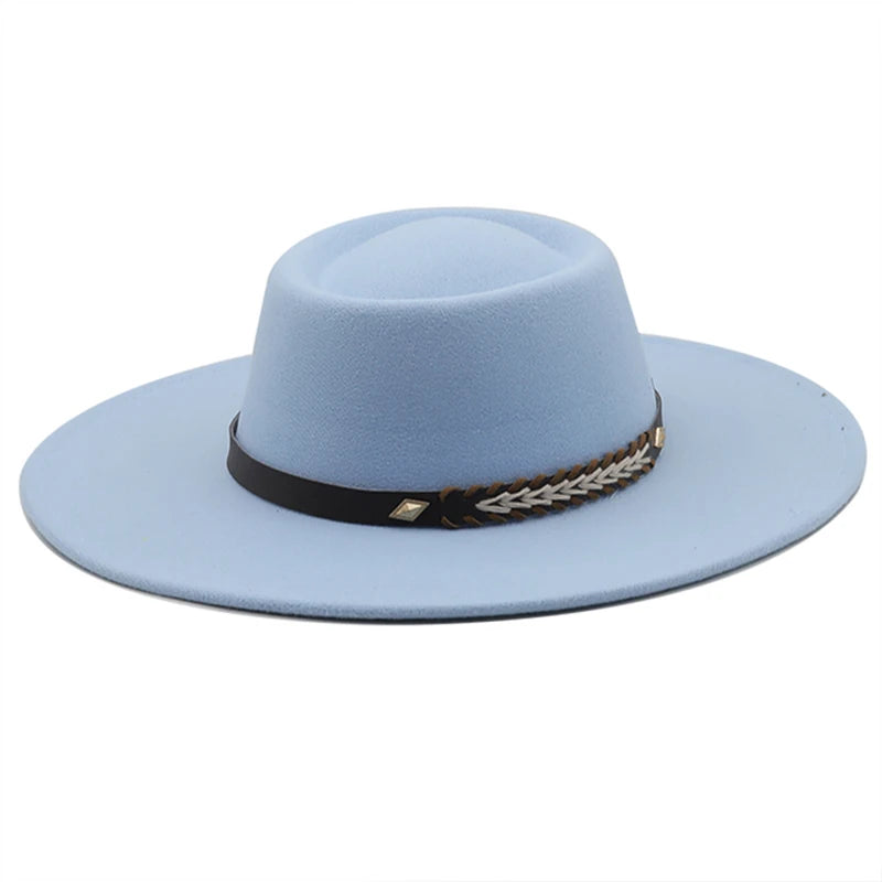 men's hats hats for women british cup hat Caps Women's cowboy luxury elegant country Panama fedora jazz chapéu cowgirl domo hat