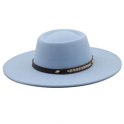 men's hats hats for women british cup hat Caps Women's cowboy luxury elegant country Panama fedora jazz chapéu cowgirl domo hat