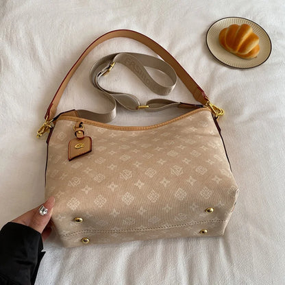 High-end commuting handbag for women - new style, elegant, underarm bag, tote bag, versatile and fashionable crossbody bag, baby