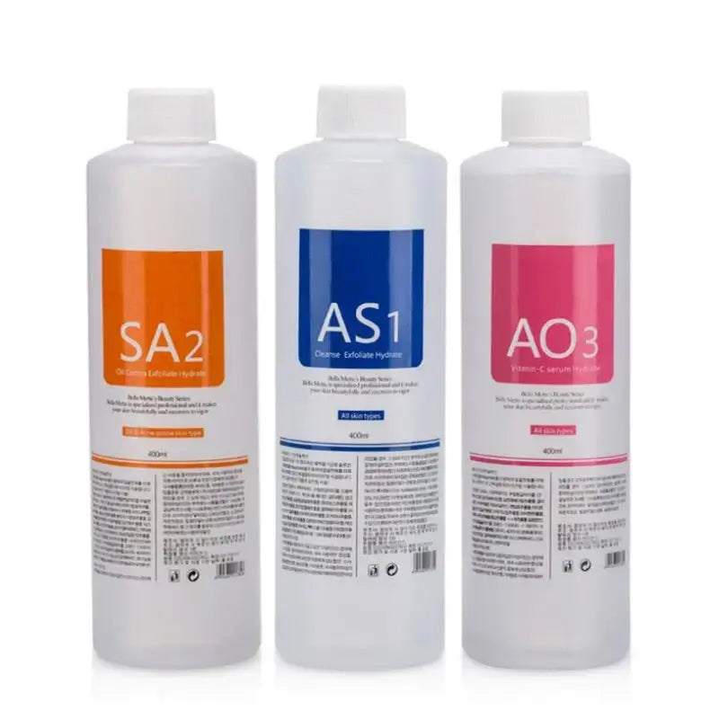 Sérums Aqua Peel Professionnels – Nettoyage Profond &amp; Éclat (Kit 3x400ml)