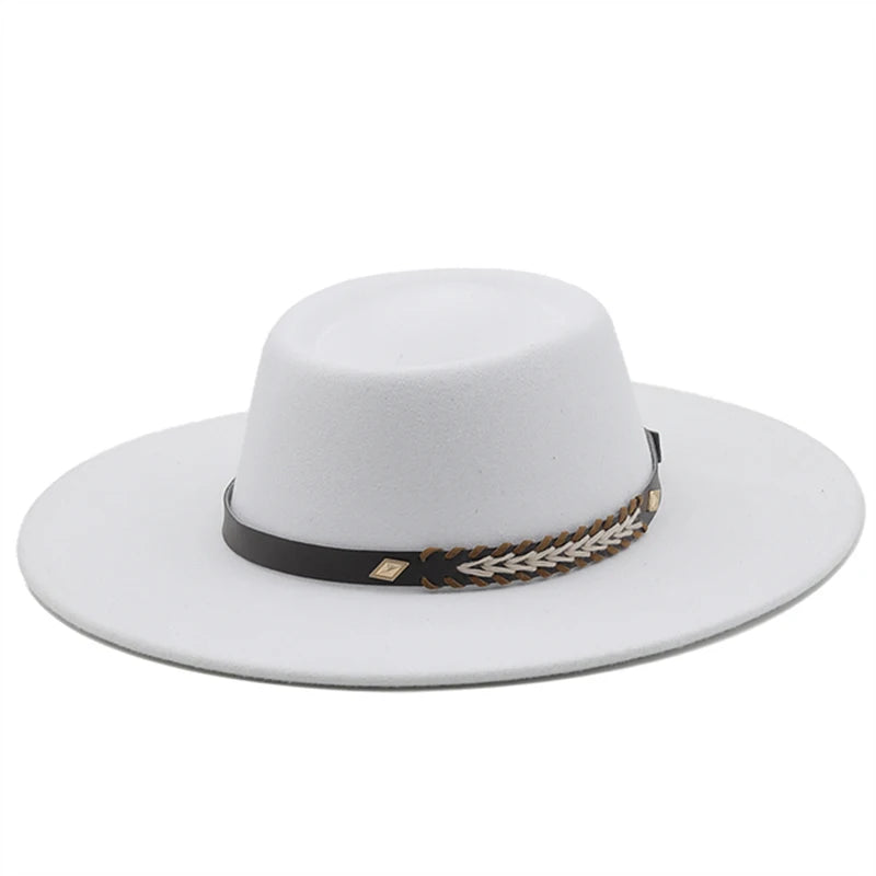 men's hats hats for women british cup hat Caps Women's cowboy luxury elegant country Panama fedora jazz chapéu cowgirl domo hat