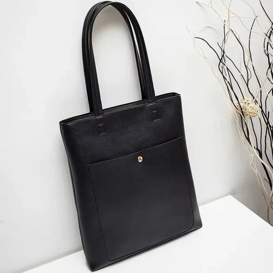 Fashion Tote Bags Women's Bags Solid Color Niche Design Axillary Bag Leisure Versatile High Capacity Trend Commuter Shoulder Bag