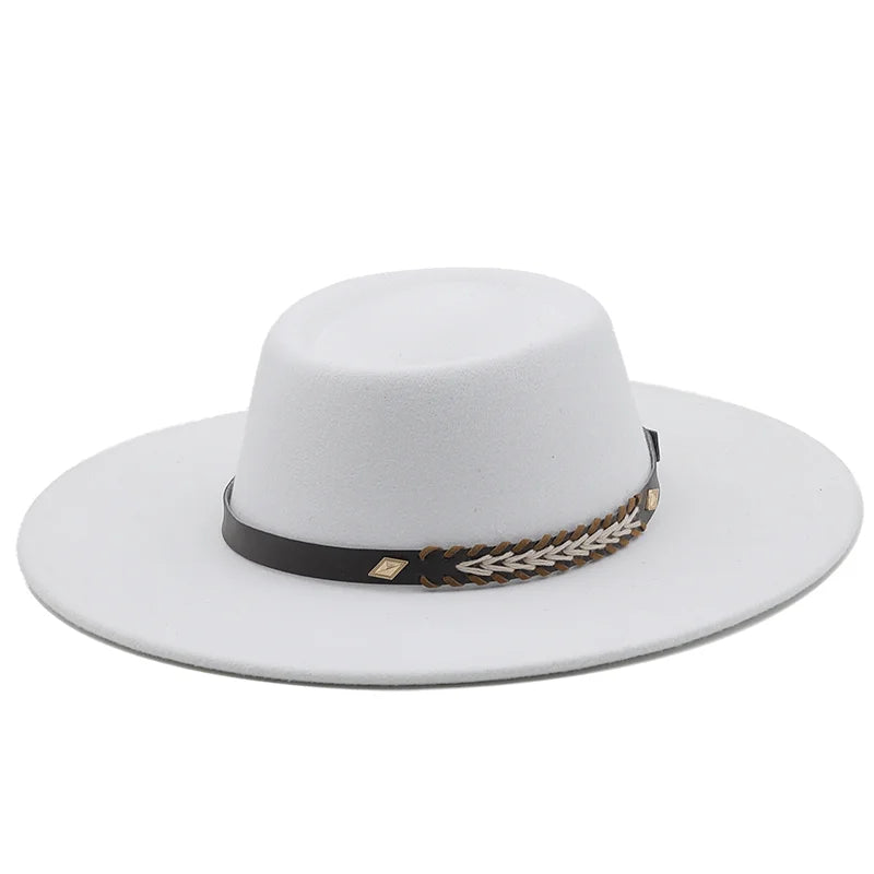 men's hats hats for women british cup hat Caps Women's cowboy luxury elegant country Panama fedora jazz chapéu cowgirl domo hat