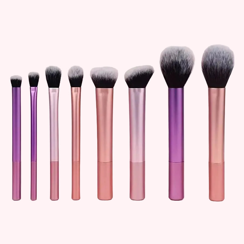 Kit 8 Pinceaux Maquillage – Application Complète & Précise