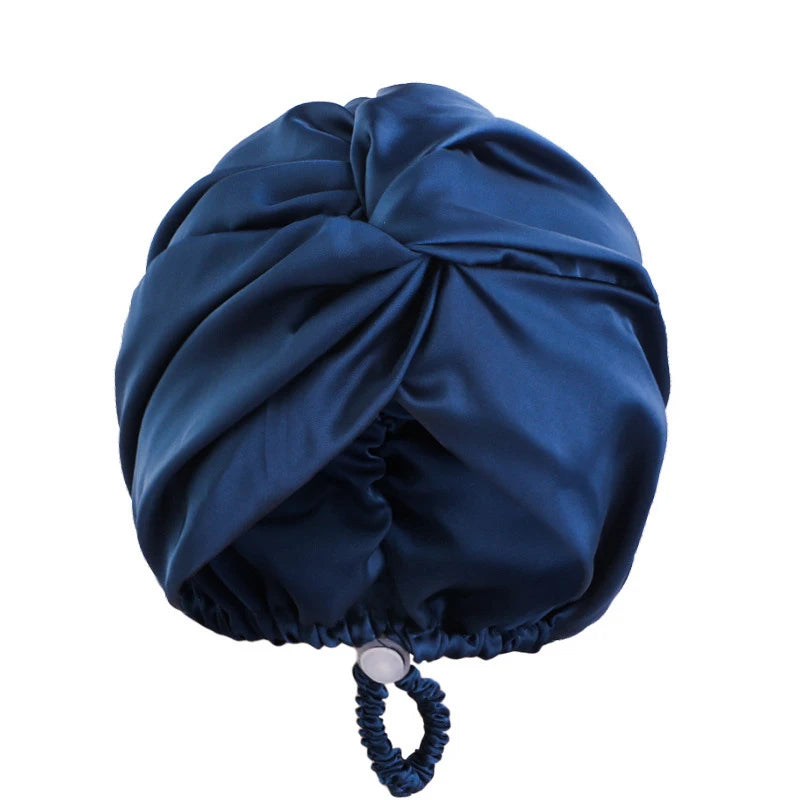 Bonnet Satin Turban – Élégance &amp; Soin Capillaire Nuit