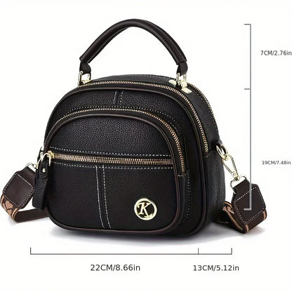 Women's Bag Fashionable Versatile Luxury Shoulder Bag Shopping Handbag