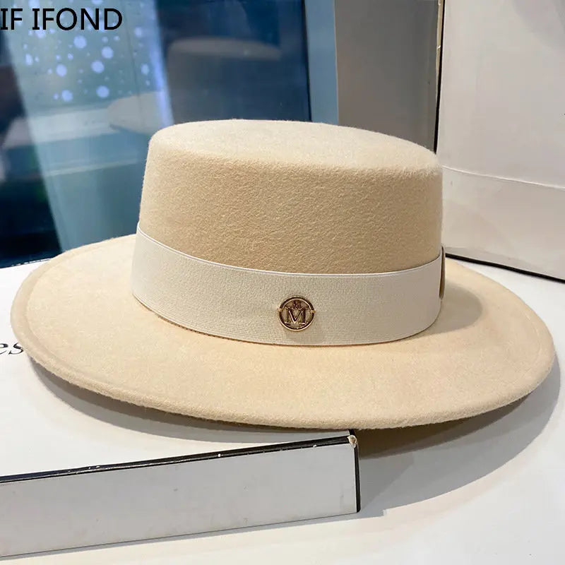 Fedora Hat with Ribbon – Classic &amp; Chic Elegance