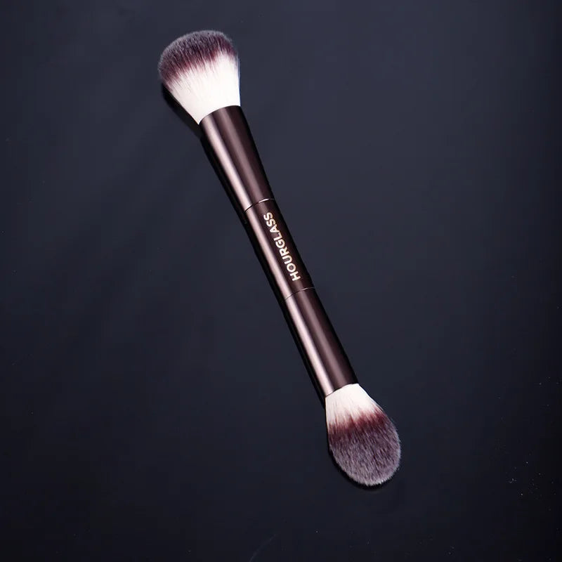 Pinceau Maquillage Double Embout – Précision &amp; Polyvalence
