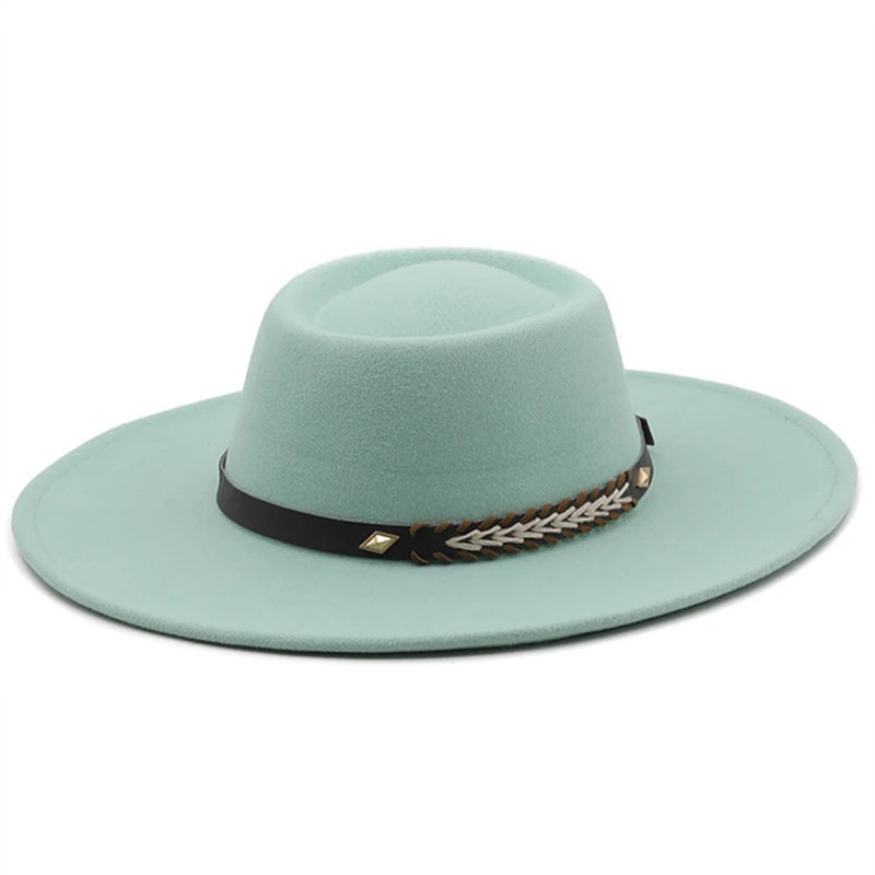 men's hats hats for women british cup hat Caps Women's cowboy luxury elegant country Panama fedora jazz chapéu cowgirl domo hat