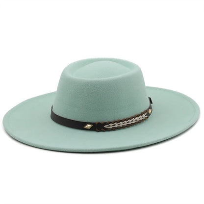 men's hats hats for women british cup hat Caps Women's cowboy luxury elegant country Panama fedora jazz chapéu cowgirl domo hat