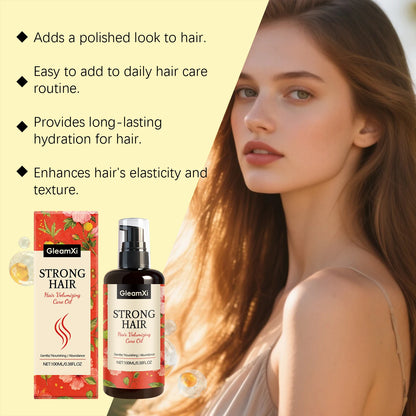 Huile Capillaire Nourrissante – Réparation &amp; Anti-Frisottis