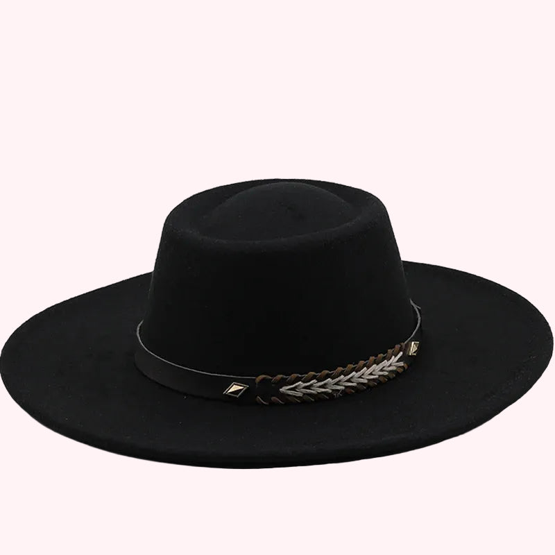 Chapeau Cowboy Élégant – Style Western Moderne