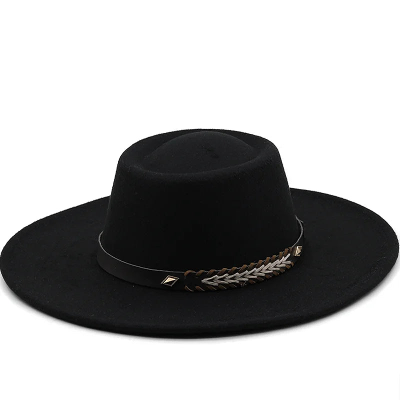 men's hats hats for women british cup hat Caps Women's cowboy luxury elegant country Panama fedora jazz chapéu cowgirl domo hat