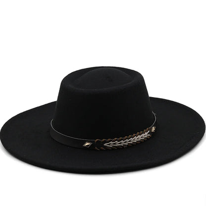 men's hats hats for women british cup hat Caps Women's cowboy luxury elegant country Panama fedora jazz chapéu cowgirl domo hat