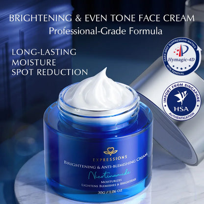 Crème Éclaircissante Visage – Éclat &amp; Teint Uniforme