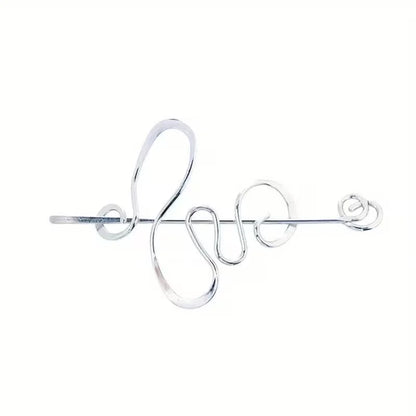 Pince à Cheveux Design Irrégulier – Élégance Minimaliste