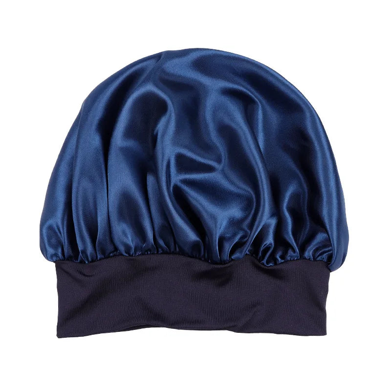 Bonnet Satin Multi-Usage – Nuit, Douche &amp; Soin Cheveux