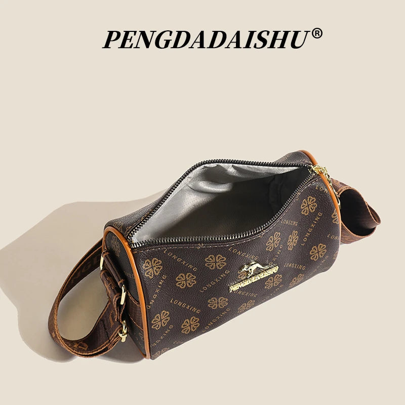 Fashionable trendy ladies' single-shoulder bag 2025 new model large capacity single-shoulder bag retro women's bag for commuting