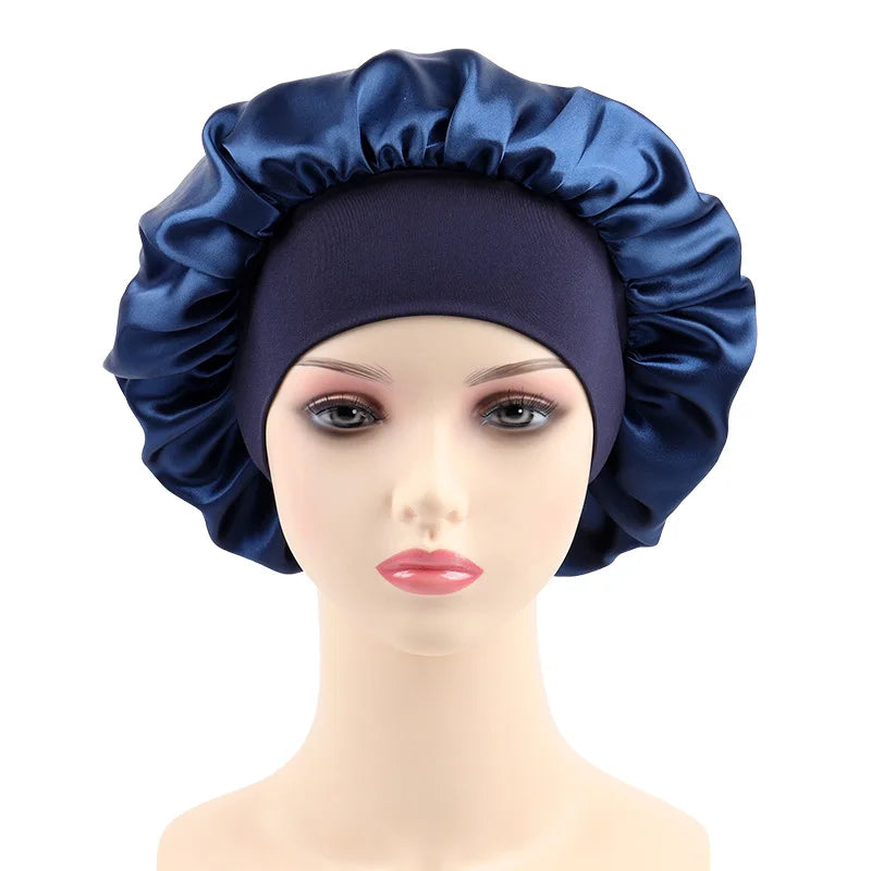 Bonnet Satin Multi-Usage – Nuit, Douche &amp; Soin Cheveux