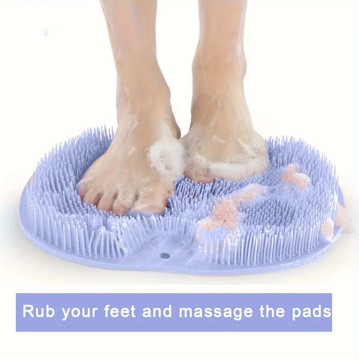 Tapis Exfoliant pour Pieds – Nettoyage &amp; Massage Doux