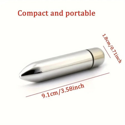 1pc Mini Vibrating Massager Facial And Eye Massage Treatment Promotes Lotion Absorption Portable For Home And Travel Beauty Tool