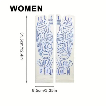 Chaussettes de Réflexologie – Massage &amp; Détente des Pieds