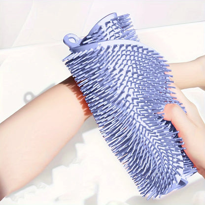 1pc Anti-Slip Shower Foot Scrubber Massager - Exfoliating Pads to Promote Blood Circulation, Bathroom Accessories