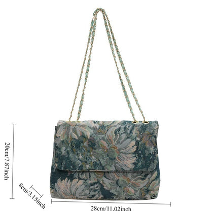 Women's bags are fashionable and simple messenger bags, trendy large-capacity small square bags, casual shoulder bags.