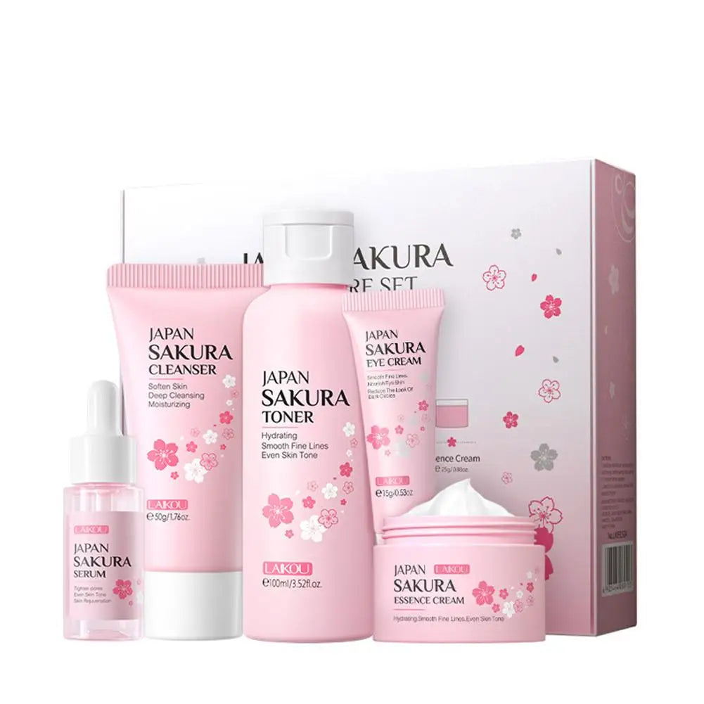 Sakura Box – Elegant Facial Routine (3 to 5 Pieces)