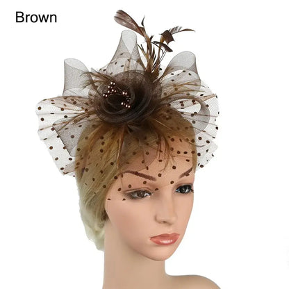 Accessoire Cheveux Fleur &amp; Plume