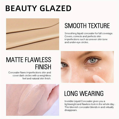 Kit Maquillage Complet – Fond de Teint, Base &amp; Éponge