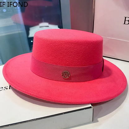 Fedora Hat with Ribbon – Classic &amp; Chic Elegance