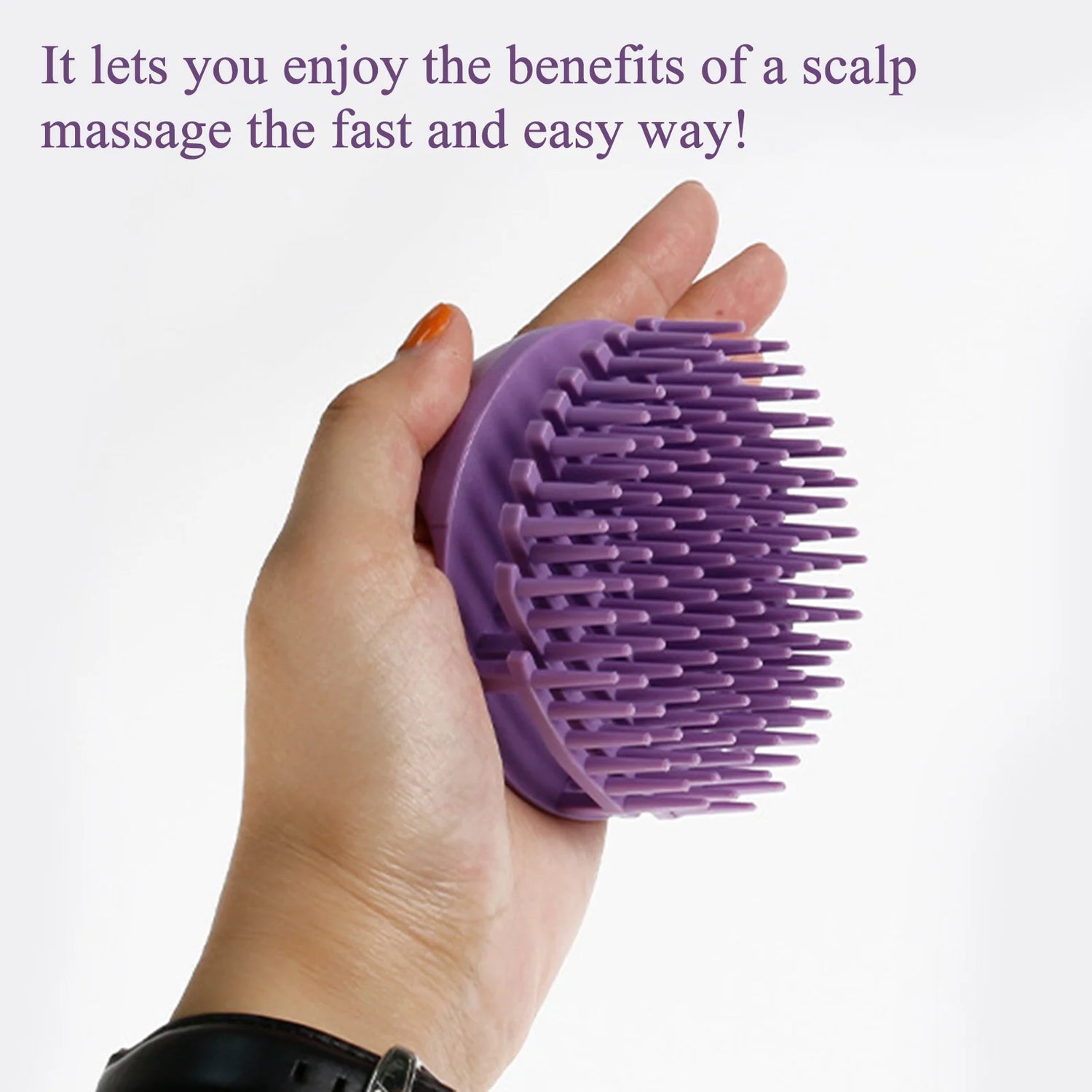 Brosse Massante &amp; Gommage du Cuir Chevelu