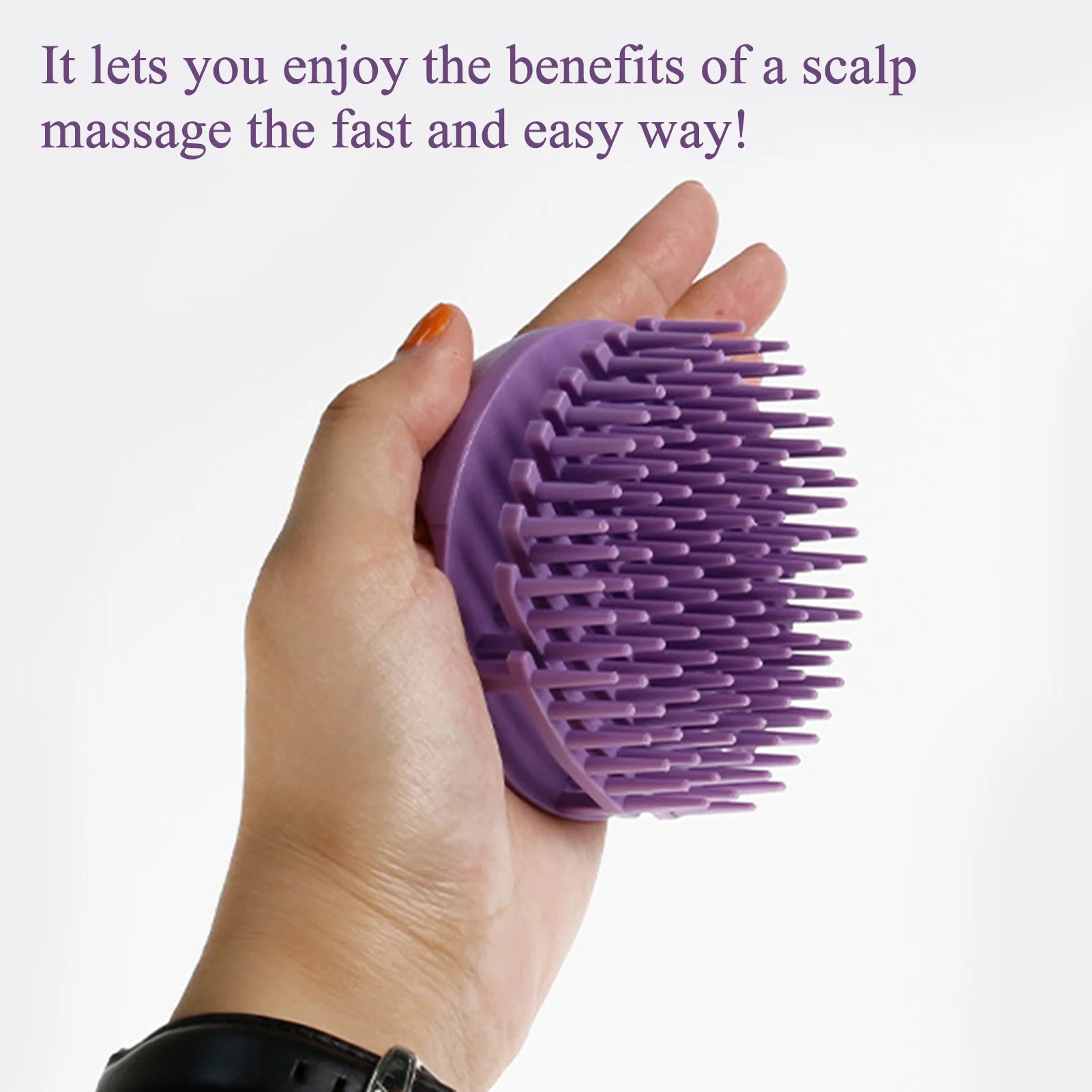 Brosse Massante &amp; Gommage du Cuir Chevelu