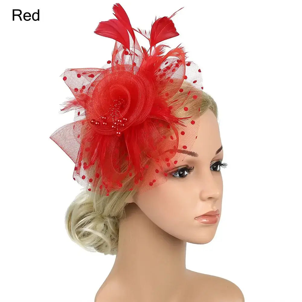 Accessoire Cheveux Fleur &amp; Plume