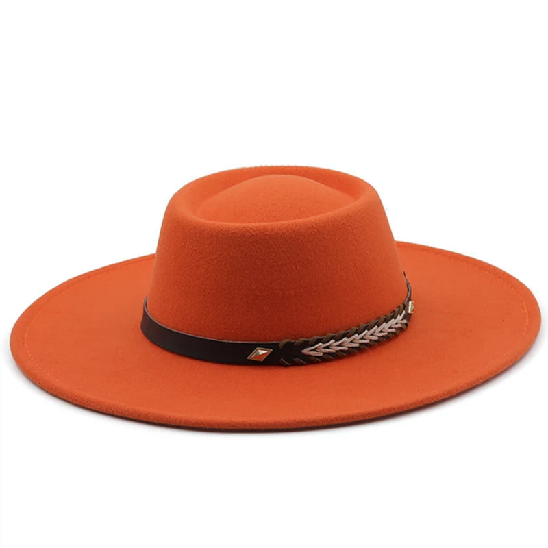 men's hats hats for women british cup hat Caps Women's cowboy luxury elegant country Panama fedora jazz chapéu cowgirl domo hat