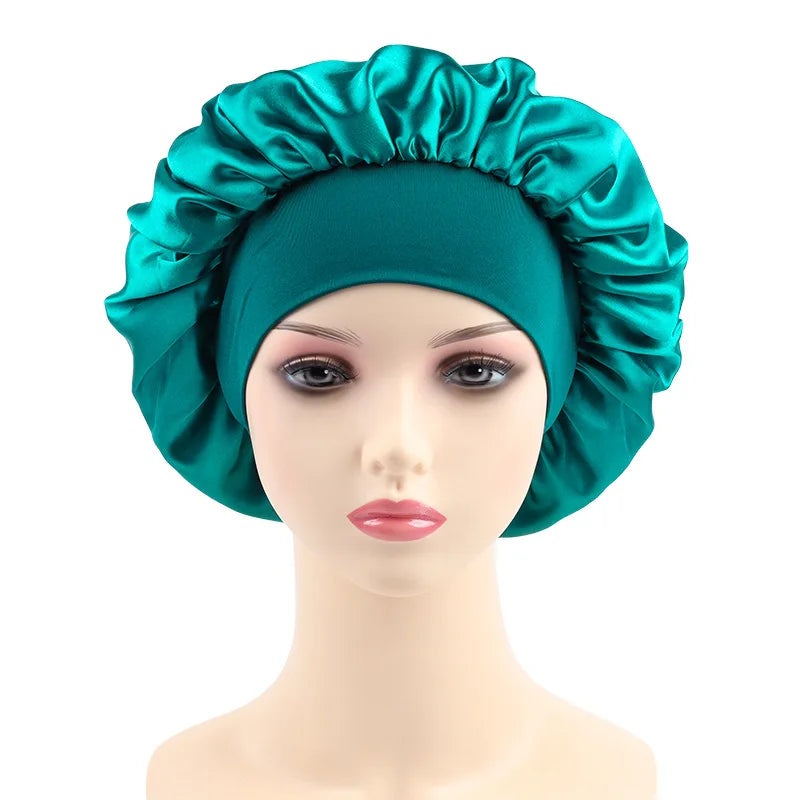 Bonnet Satin Multi-Usage – Nuit, Douche &amp; Soin Cheveux
