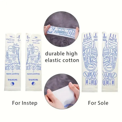 Chaussettes de Réflexologie – Massage &amp; Détente des Pieds
